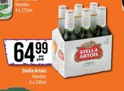 Stella Artois Handies-6 x 330ml Per Pack