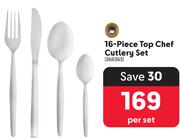 16 Piece Top Chef Cutlery Set-Per Set