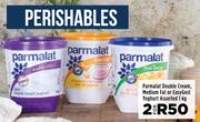 Parmalat Double Cream, Medium Fat Or Easy Gest Yoghurt Assorted-For 2 x 1Kg