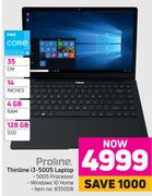 Proline 35cm (14") ThinLine i3-5005 Laptop