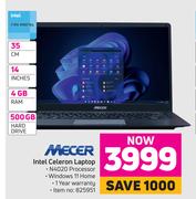 Mecer 35cm (14") Intel Celeron Laptop