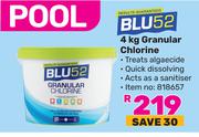 Blu 52 Granular Chlorine-4Kg