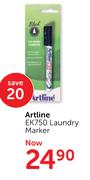 Artline EK750 Laundry Marker