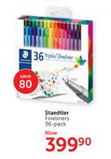 Steadtler Fineliners 36 Pack