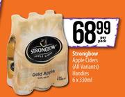 Strongbow Apple Ciders (All Variants) Handies-6 x 330ml Per Pack
