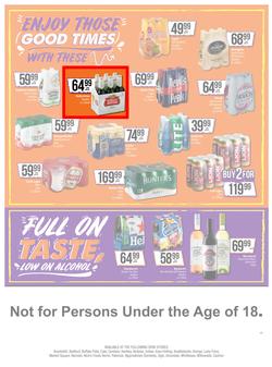 SPAR EASTERN CAPE : January Budget Booster (21 Jan - 2 Feb 2020), page 10