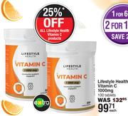 Lifestyle Health Vitamin C 1000mg 100 Tablets-Each