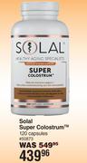 Solal Super Colostrum 120 Capsules