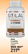 Solal L-Lysine 120 Tablets