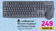 Volkano Wireless Keybosrd & Mouse Combo