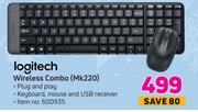 Logitech Wireless Combo Mk220