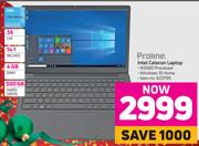 Proline 36cm Intel Celeron Laptop