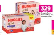 Huggies Pants Unisex Mega Box Assorted Sizes-Per Pack