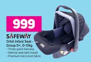 Safeway Orbit Infant Seat Group 0+, 0-13Kg