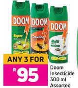 Doom Insecticide Assorted-For 3 x 300ml