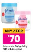 Johnson's Baby Jelly Assorted-For 2 x 500ml