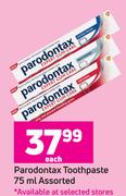 Parodontax Toothpaste Assorted-75ml Each