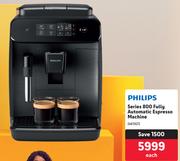 Philips Series 800 Fully Automatic Espresso Machine 461921