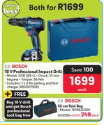 Bosch 18V Professional Impact Drill GSB 183-Li