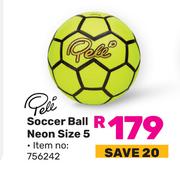 Peli Soccer Ball Neon Size 5