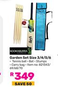 Kookaburra Garden Set Size 3/4/5/6