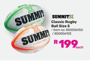 Summit Classic Rugby Ball Size 5-Each