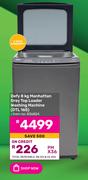Defy 8Kg Manhattan Grey Top Loader Washing Machine DTL165