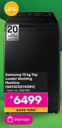 Samsung 13Kg Top Loader Washing Machine WA13CG5745BV