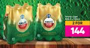 Amstel Lager NRB-For 2 x 6 x 330ml