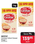 Nestle Cerelac Infant Cereal Stage 1 (All Variants)-Each