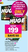 Nutritech Black Bull Huge Vanilla Cokkie Or Chocolate Naugat-4kg Each