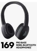 Pro Bass Rebel Bluetooth Headphones