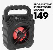 Pro Bass Tank 4" Bluetooth Speaker