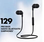 Pro Bass Havoc Bluetooth Earphones