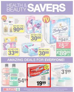 SPAR EASTERN CAPE : Your One Stop Easter Shop (23 March - 5 April 2021) Valid in Amahlathi, Bedford, Buffalo, Cala, Centane, Kwa-Fetting, Komga, Nemato, Patensie, page 10
