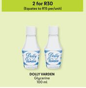 Dolly Varden Glycerine-For 2 x 100ml