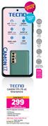 Tecno Camon 17P LTE 4G Smartphone-On 1GB Red Core More Data