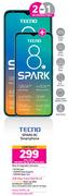2 x Tecno Spark 8C Smartphone-On 1GB Red Top Up Core More Data + On Promo 70