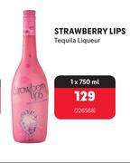 Strawberry Lips Tequila Liqueur 2265568-1 x 750ml