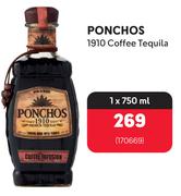 Ponchos 1910 Coffee Tequila 170669-1 x 750ml