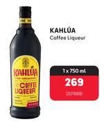 Kahlua Coffee Liqueur 201968-1 x 750ml
