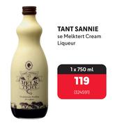 Tant Sannie Se Melkert Cream Liqueur 324591-1 x 750ml