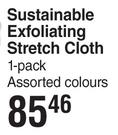 Cleanlogic Sustainable Exfoliating Stretch Cloth-1Pack