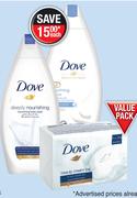 Dove Soap Bar Value Pack-4 x 100g Assorted