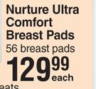 Vital Baby Nurture Ultra Comfort Breast Pads 56 Breast Pads-Each