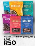 Nuggles Assorted-For 2 x 100g/125g/150g