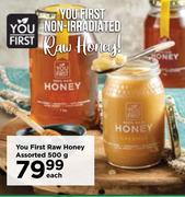 You First Raw Honey Assorted-500g Each