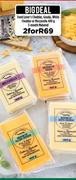 Food Lover's Cheddar, Gouda, White Cheddar Or Mozzarella-3 x 400g