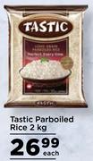 Tastic Parboiled Rice-2Kg Each