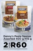 Denny's Pasta Sauces Assorted-For 2 x 400g/415g